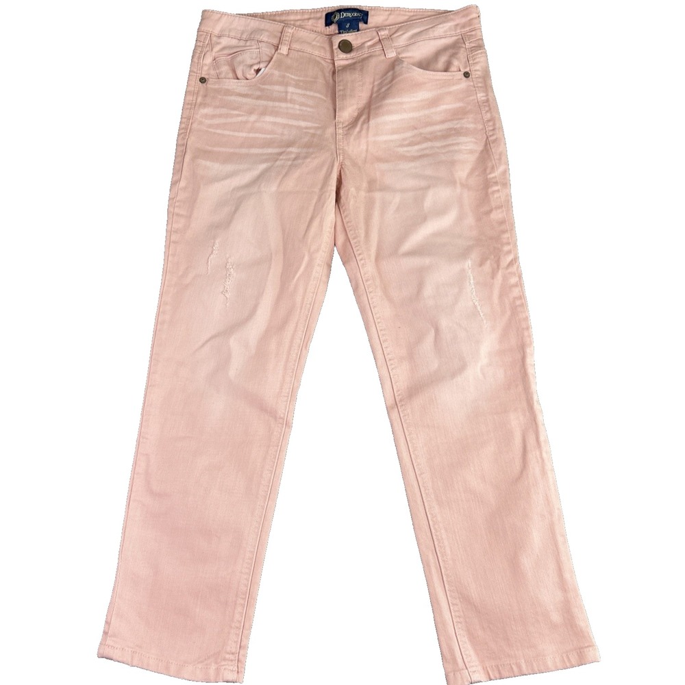 Democracy Women's Straight Leg Jeans - Light Pink